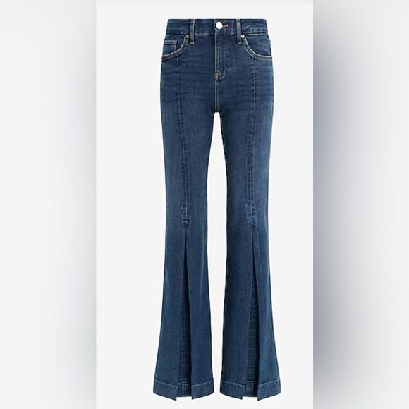Express Women's 70s Flexx Flare Jeans size S. NWOT - Picture 1 of 11
